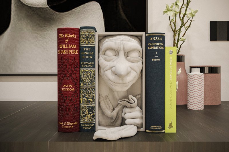 Sujetalibros Dobby Elfo Harry Potter