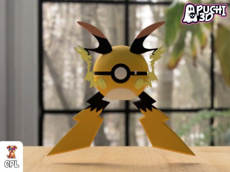 Pokebola Mega Raichu X