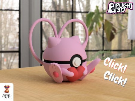 Pokebola Mew Corazón San Valentín