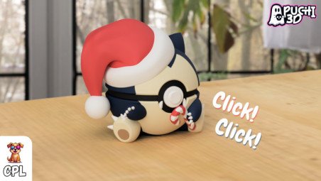 Pokebola Snorlax Navidad