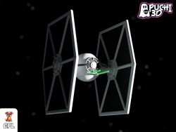 Pokebola TIE Foghter Star Wars