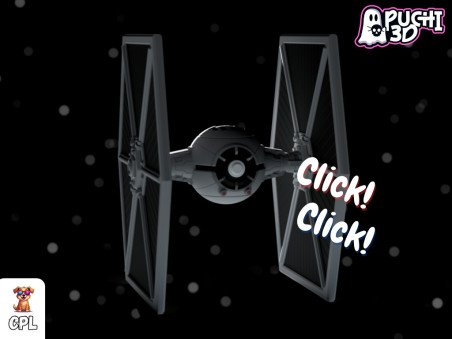 Pokebola TIE Foghter Star Wars