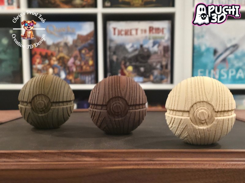 Pokebola Pokeball Madera