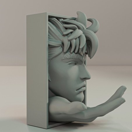 Sujetalibros Kenshiro Anime Hokuto no Ken