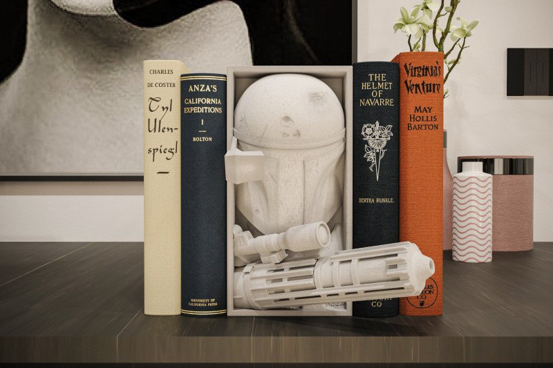 Sujetalibros Boba Fett Star Wars