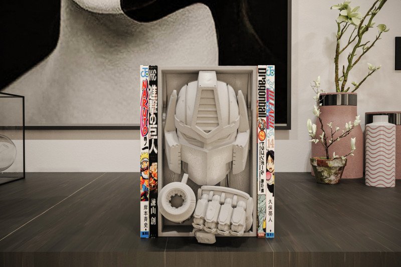 Sujetalibros Optimus Prime Transformers