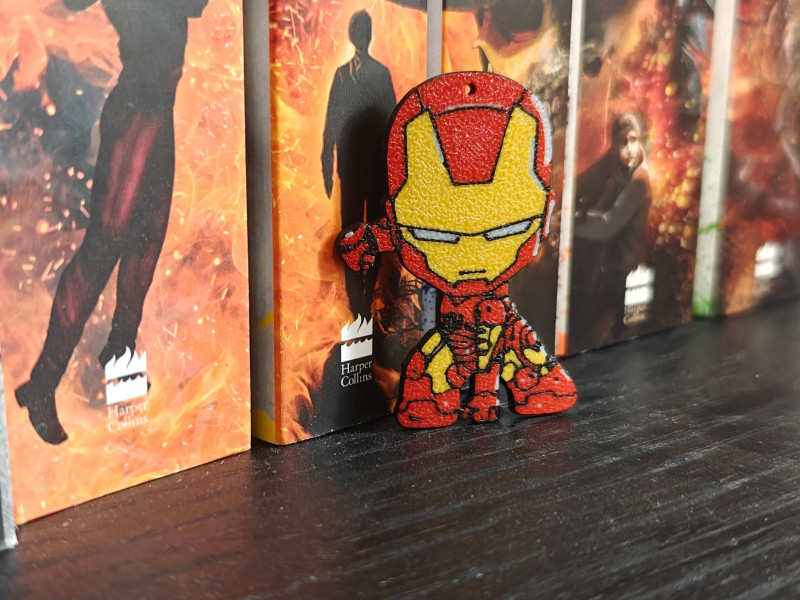 Llavero Iron Man Chibi Llavero Iron Man Chibi