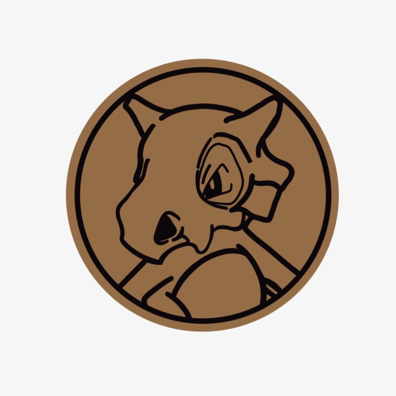 Posavasos de Cubone Posavasos de Cubone