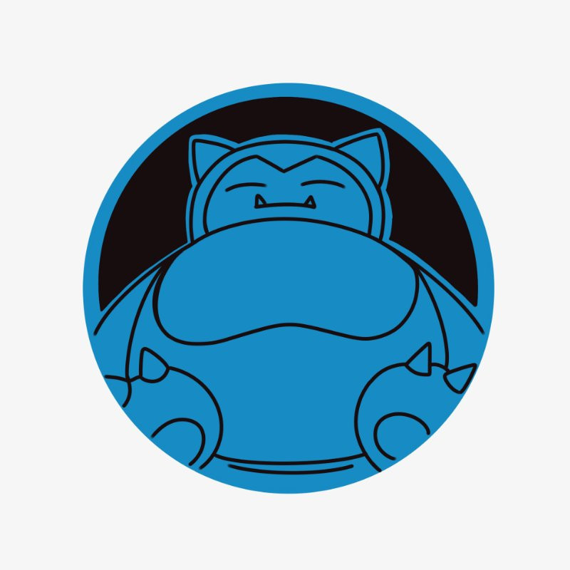 Posavasos de Snorlax Posavasos de Snorlax