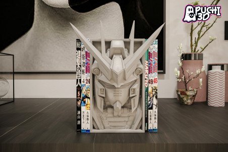 Sujetalibros Gundam | Figura decorativa impresa en 3D
