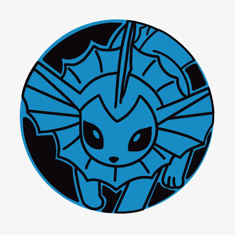Posavasos de Vaporeon Posavasos de Vaporeon