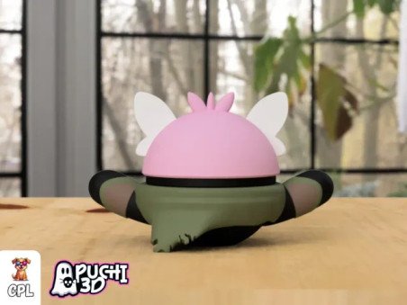 Pokebola Bewear | Figura decorativa impresa en 3D