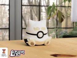 Pokebola Spooky Snorlax | Figura decorativa impresa en 3D