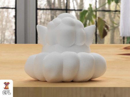 Pokebola Vulpix Alola | Figura decorativa impresa en 3D