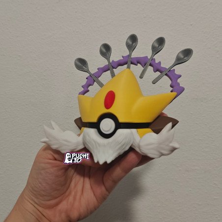 Pokebola Mega Alakazam | Figura decorativa impresa en 3D