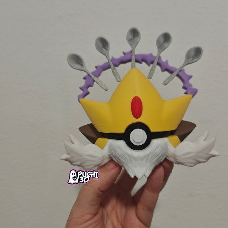 Pokebola Mega Alakazam | Figura decorativa impresa en 3D
