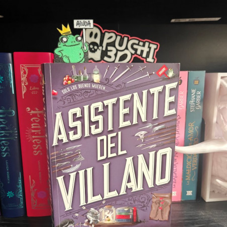 Marcapáginas de El asistente del villano
