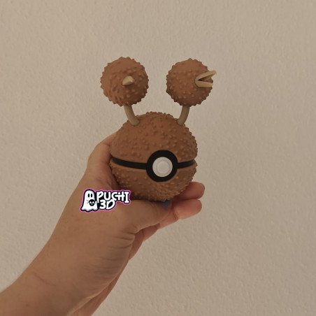 Pokebola Doduo | Figura decorativa impresa en 3D