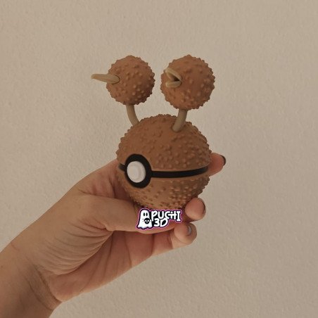 Pokebola Doduo | Figura decorativa impresa en 3D