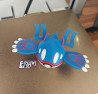 Pokebola Kyogre | Figura decorativa impresa en 3D