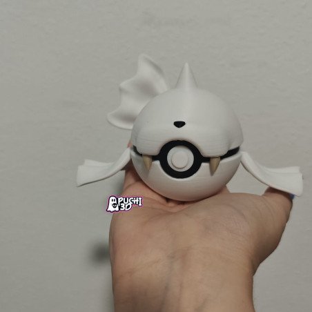 Pokebola Dewgong | Figura decorativa impresa en 3D