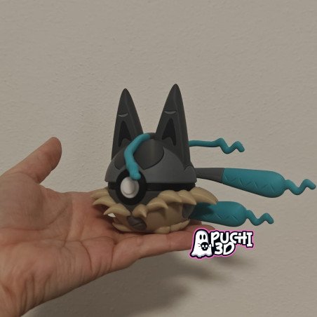 Pokebola Mega Lucario Z | Figura decorativa impresa en 3D