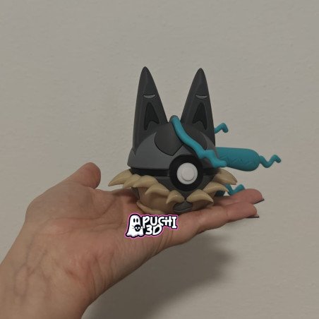 Pokebola Mega Lucario Z | Figura decorativa impresa en 3D
