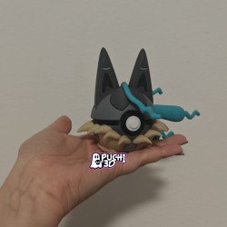 Pokebola Mega Lucario Z | Figura decorativa impresa en 3D