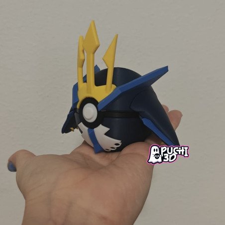 Pokebola Empoleon | Figura decorativa impresa en 3D