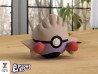 Pokebola Hitmonchan | Figura decorativa impresa en 3D