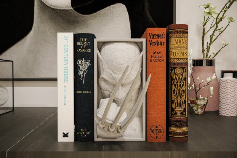 Sujetalibros Wolverine Marvel