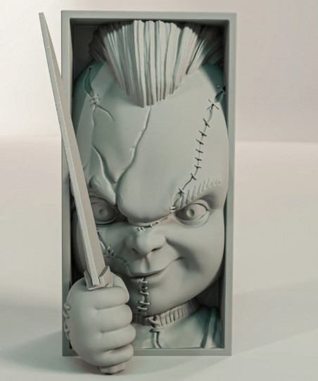 Sujetalibros Chucky Terror