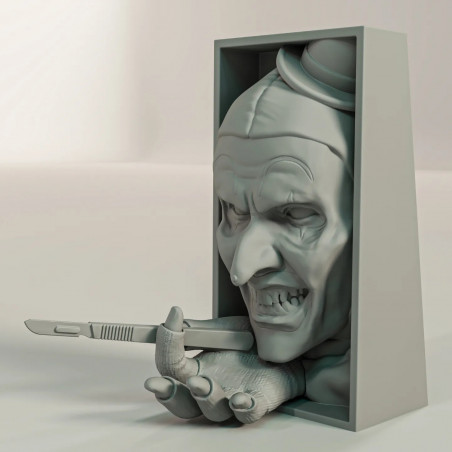 Sujetalibros Art Clown Terrifier
