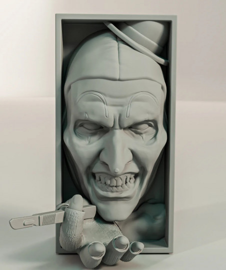 Sujetalibros Art Clown Terrifier