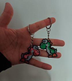 Llavero Yoshi Pixel Art
