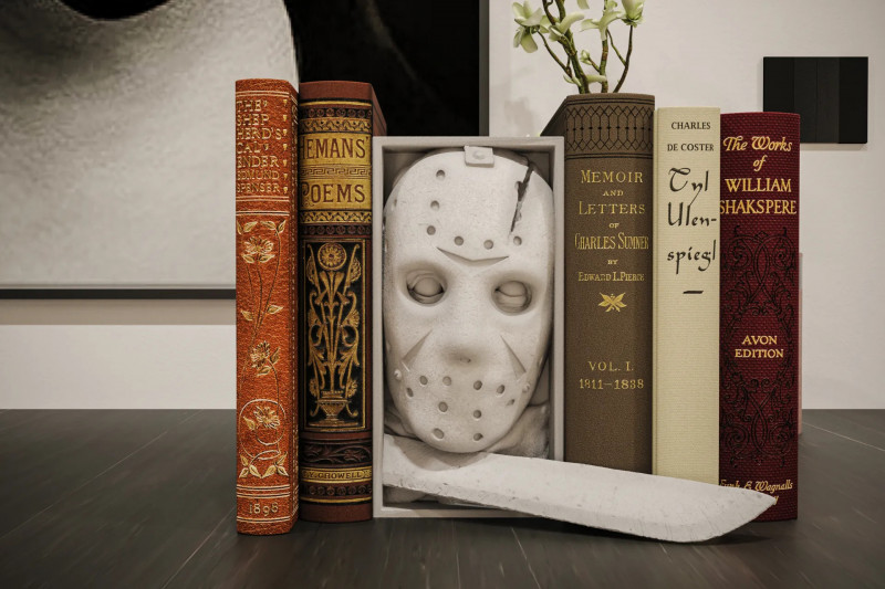 Sujetalibros Jason Voorhees Terror Sujetalibros Jason Voorhees Terror