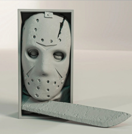 Sujetalibros Jason Voorhees Terror