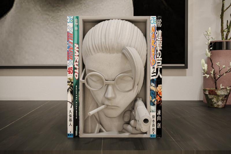 Sujetalibros Taro Sakamoto Anime Sujetalibros Taro Sakamoto Anime