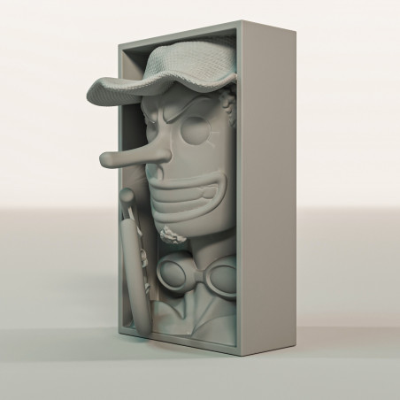 Sujetalibros Usopp One Piece