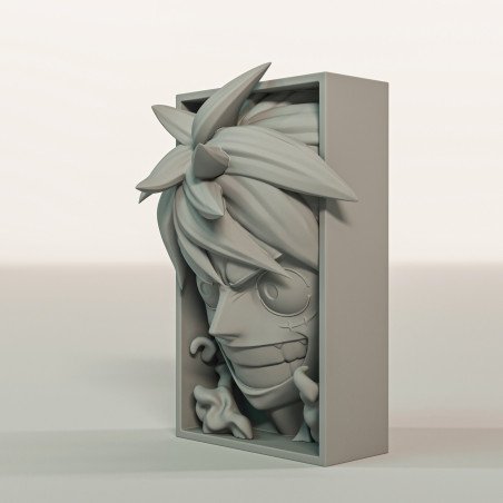 Sujetalibros Luffy One Piece