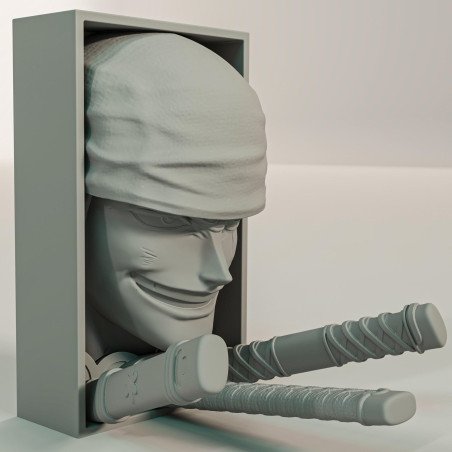 Sujetalibros Zoro One Piece