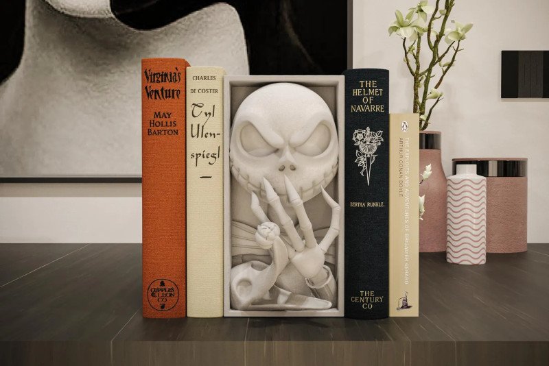 Sujetalibros Jack Skellington Pesadilla Antes De Navidad