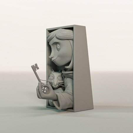 Sujetalibros Coraline